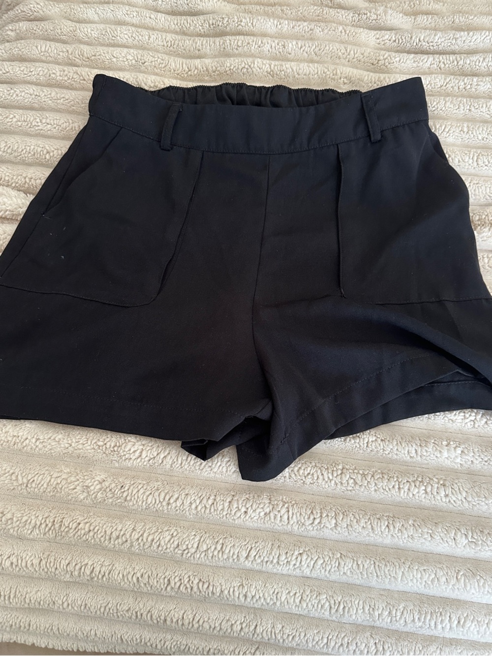 a new day Black High-Waist Tailored Women's Shorts